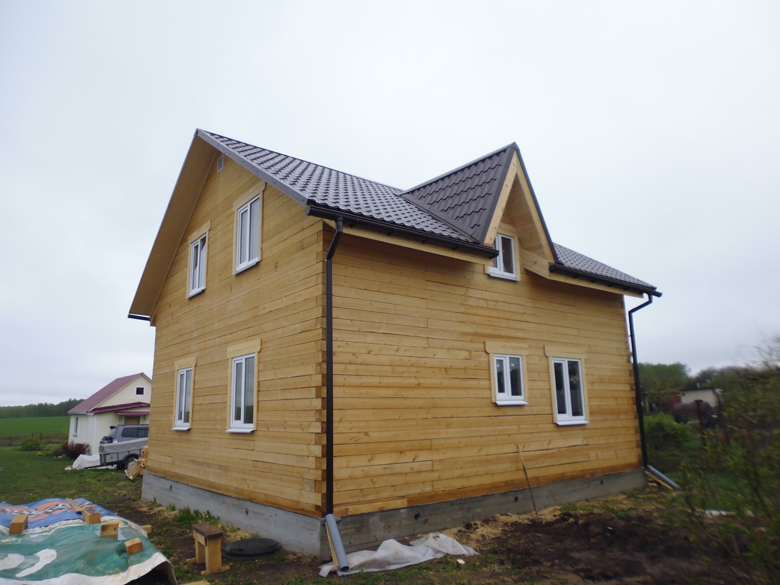 Дом из бруса проект Светлый