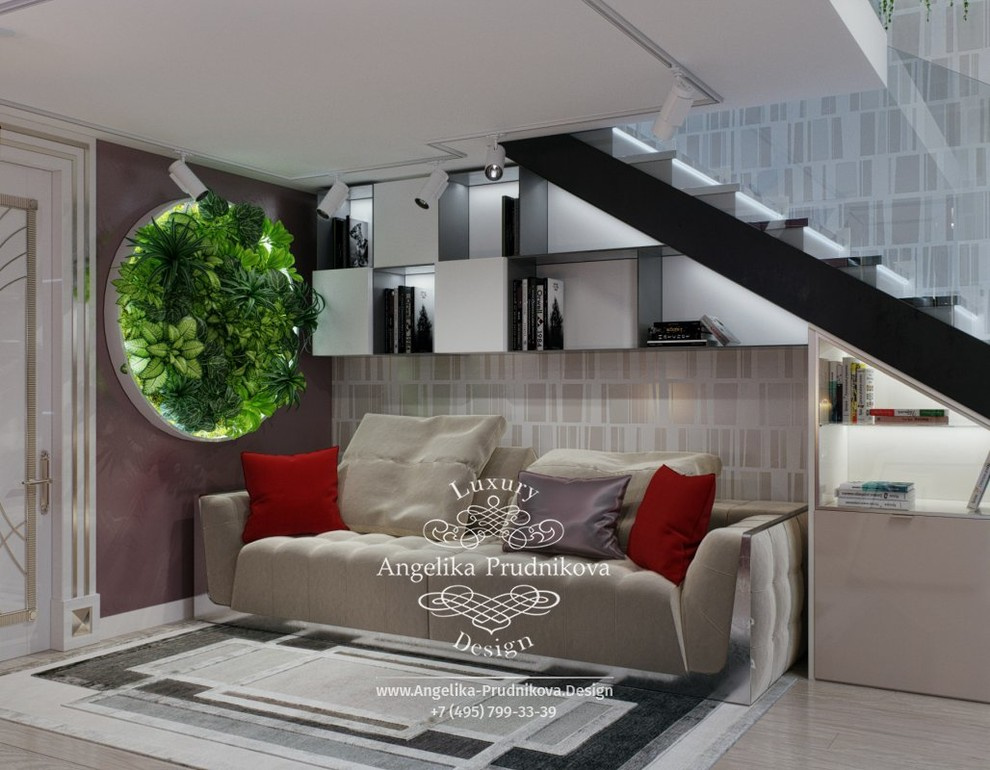 Дизайн-проект интерьера детской спальни для девушки в ЖК Art Residence