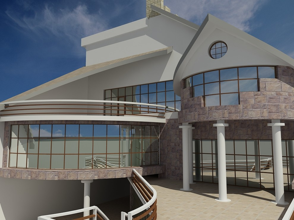 Двухэтажный жилой дом в г. Избербаш