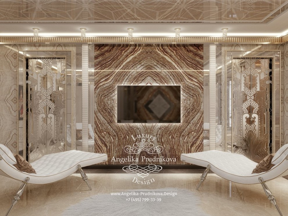 Дизайн-проект интерьера SPA-зоны в КП "Горки-2"