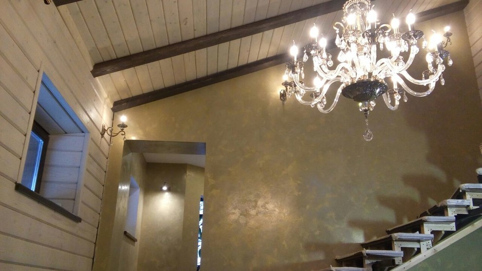 Декоративная штукатурка (Коттеджный поселок "Березовая Роща)