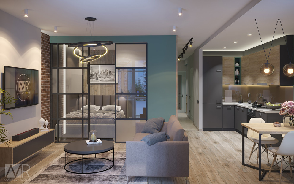 Дизайн проект квартиры в Северном парке. г. Томск