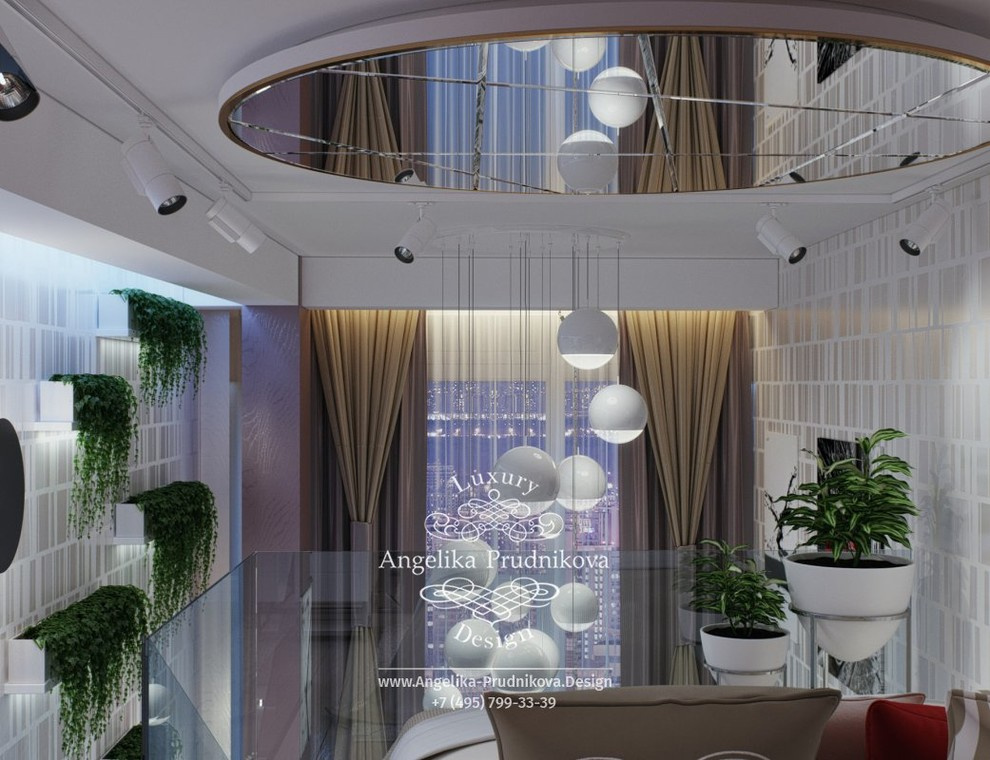 Дизайн-проект интерьера детской спальни для девушки в ЖК Art Residence