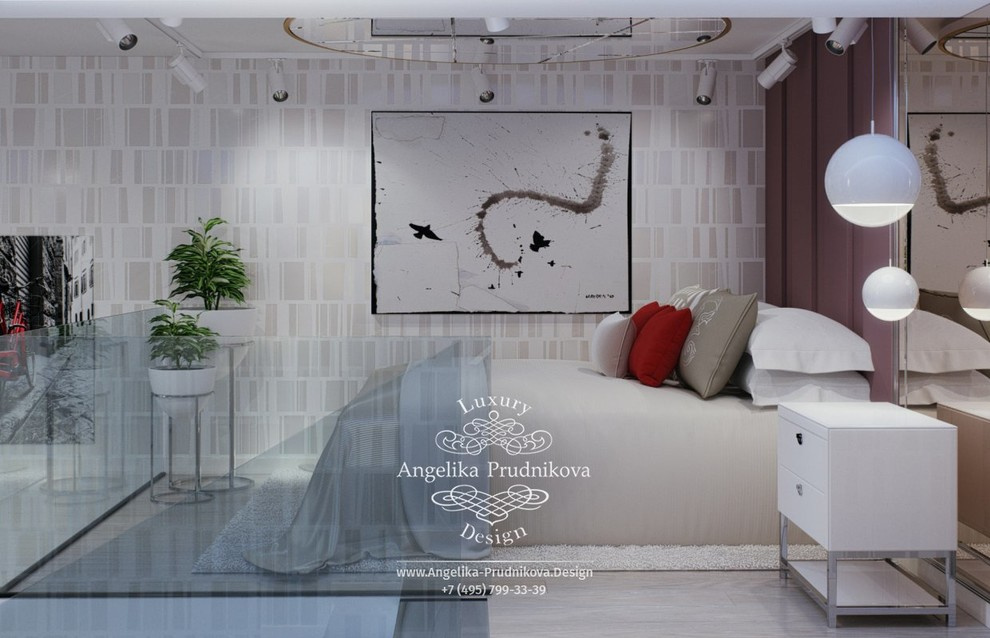 Дизайн-проект интерьера детской спальни для девушки в ЖК Art Residence