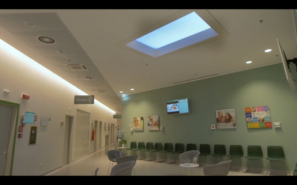 Концепция освещения медицинского центра. Дизайн проект интерьерного освещения.