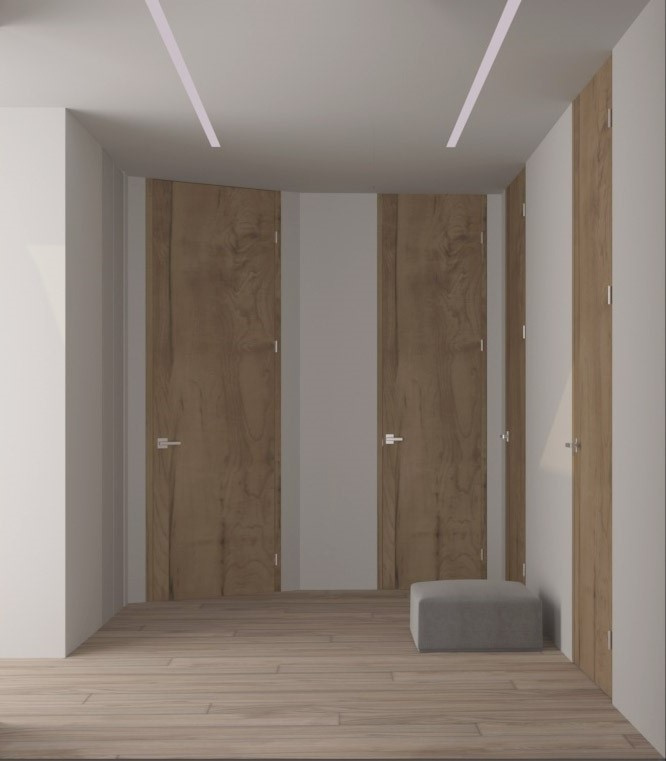 Проект квартиры в стиле минимализм в Малом Кисловском переулке