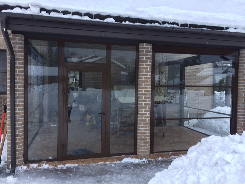 Терраса с автоматизированными системами открывания Panorama