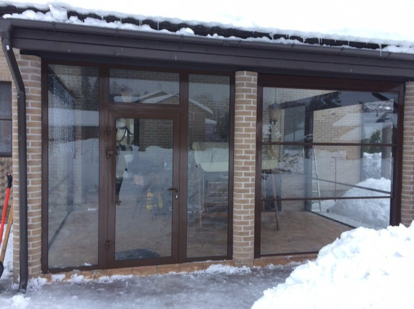 Терраса с автоматизированными системами открывания Panorama