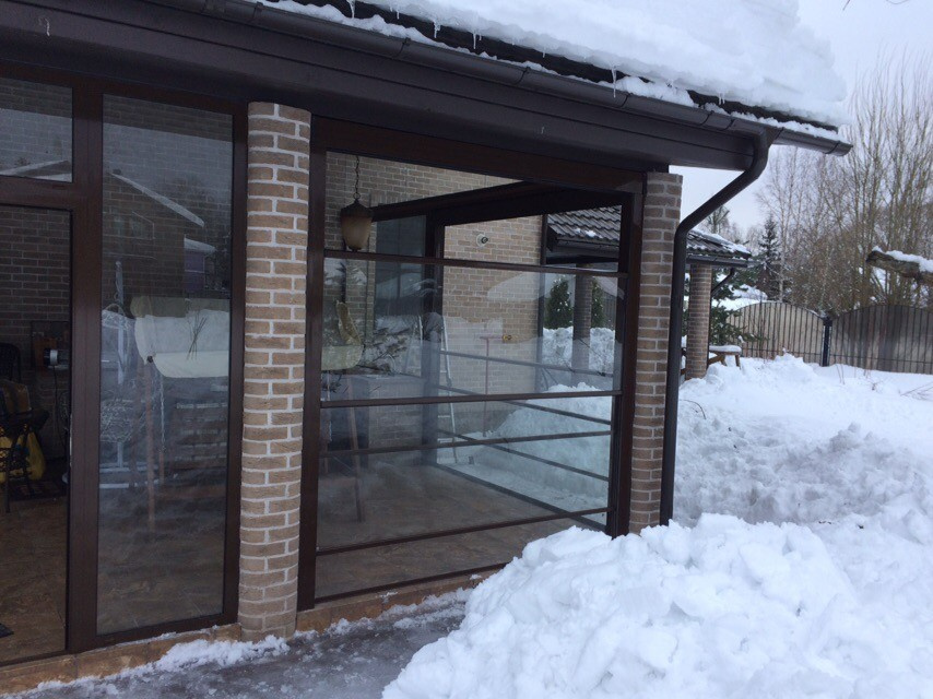 Терраса с автоматизированными системами открывания Panorama