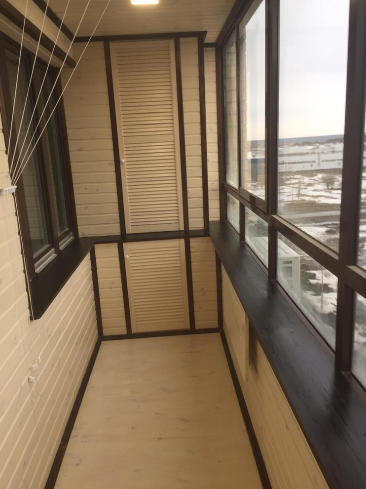 Обшивка балкона