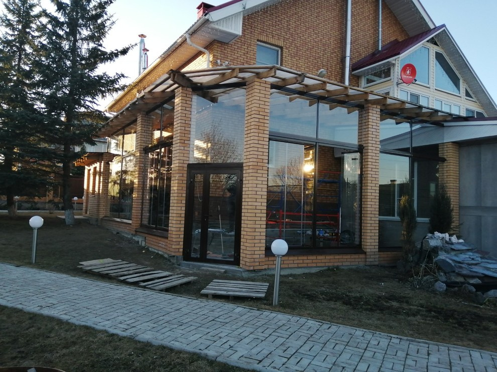 Панорамное остекление дома (Красное Село)