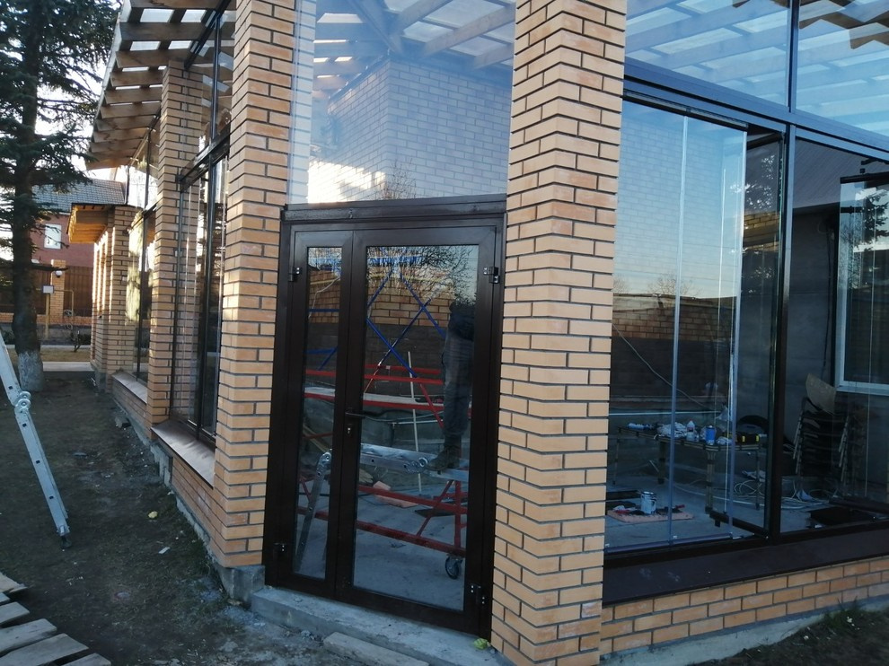 Панорамное остекление дома (Красное Село)