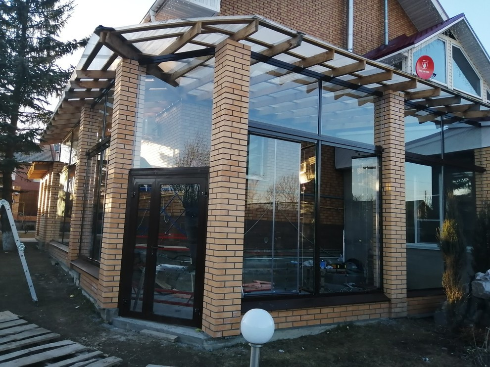 Панорамное остекление дома (Красное Село)