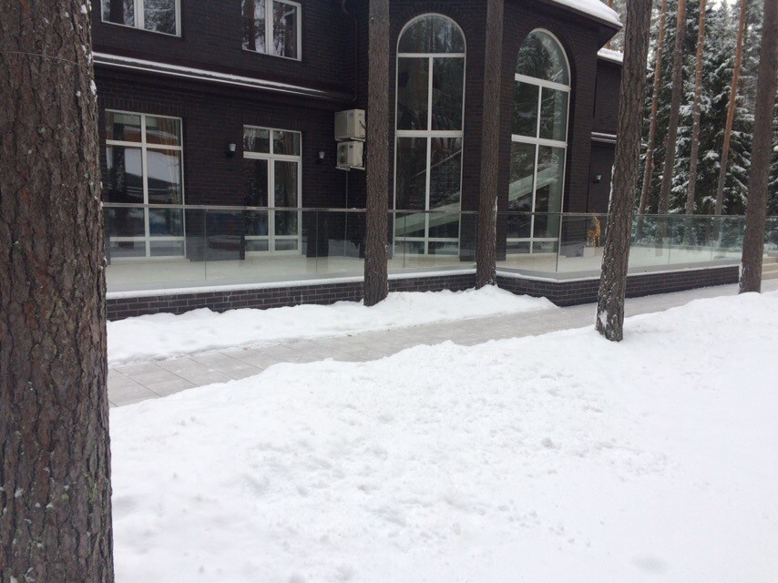 Ограждения террасы по периметру