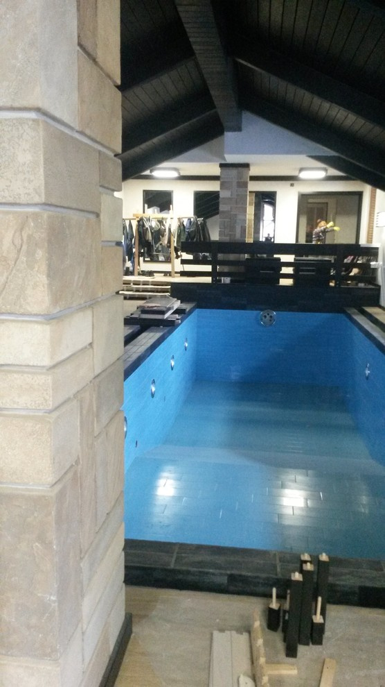 Большой дом с бассейном в стиле ШАЛЕ