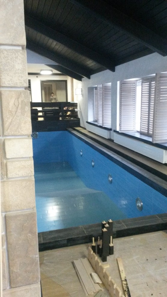 Большой дом с бассейном в стиле ШАЛЕ