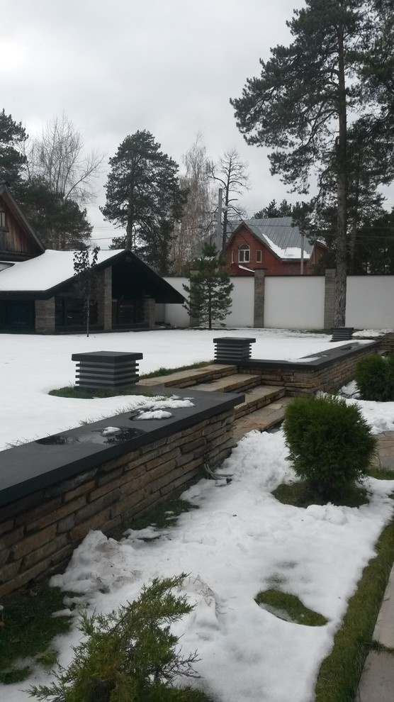 Большой дом с бассейном в стиле ШАЛЕ