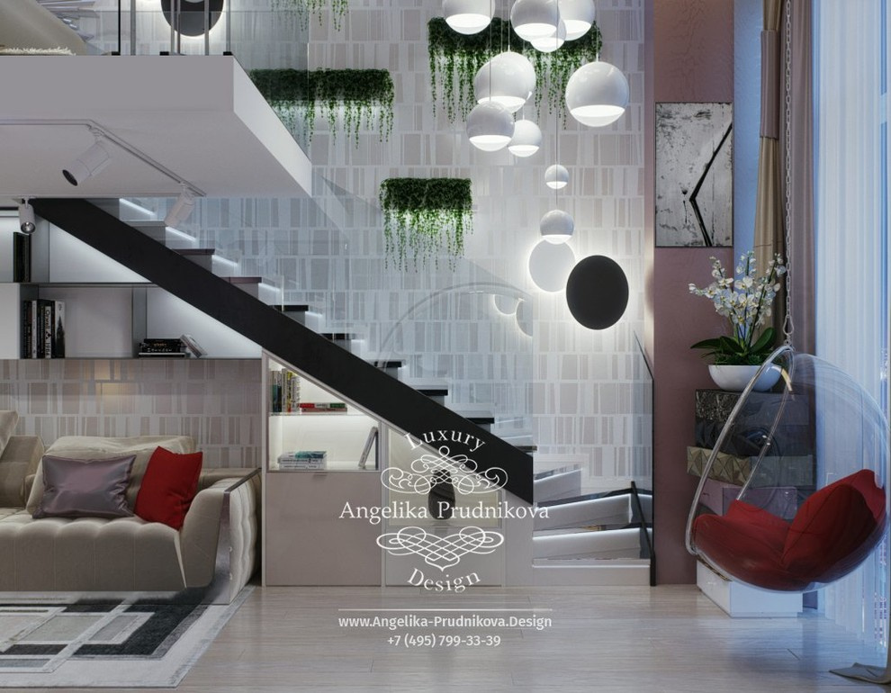 Дизайн-проект интерьера детской спальни для девушки в ЖК Art Residence