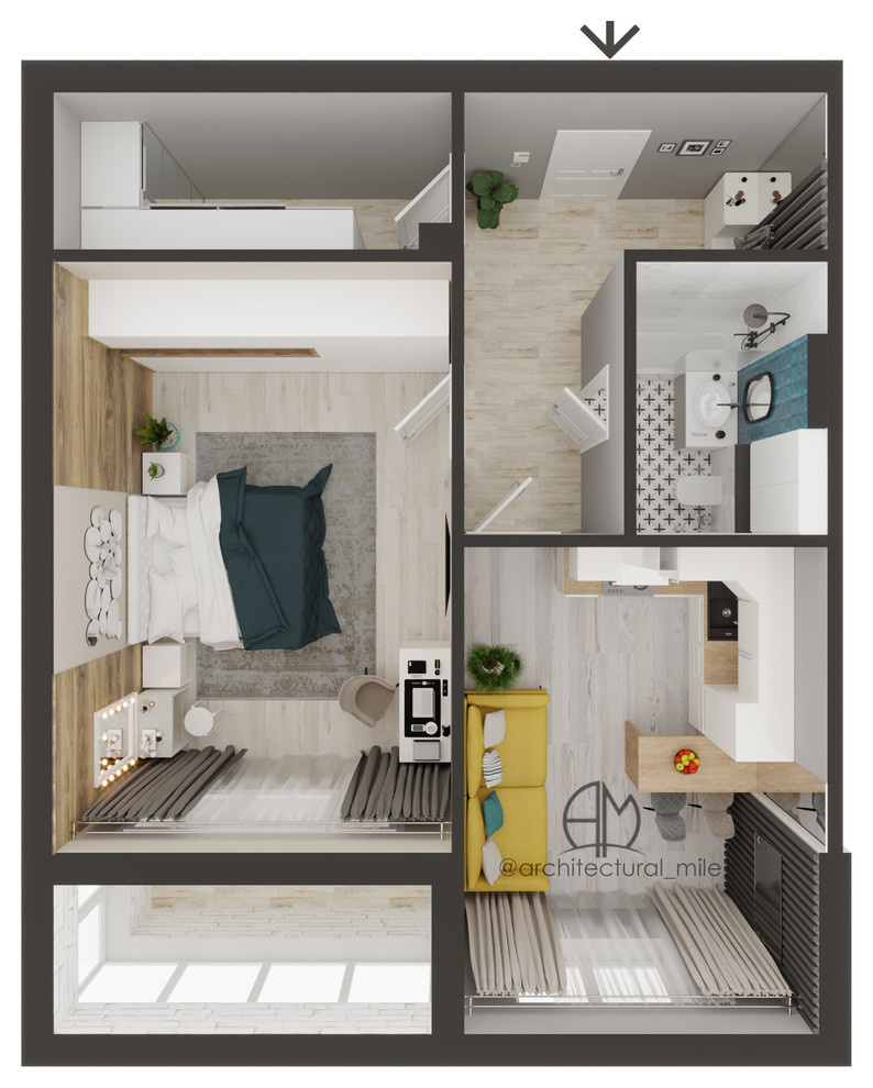 Обложка проекта: 3D планировки