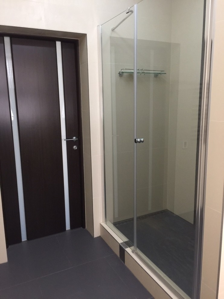 Гостевой санузел в интерьере СЕРЕБРО и ЗОЛОТО.