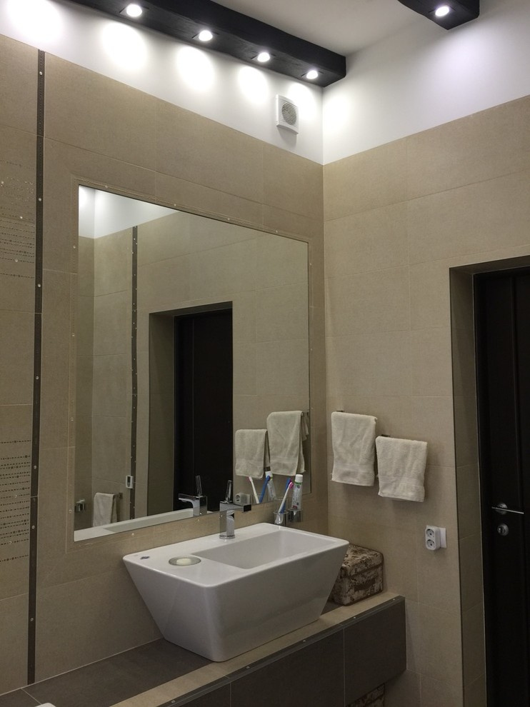 Ванная комната в интерьере СЕРЕБРО и ЗОЛОТО