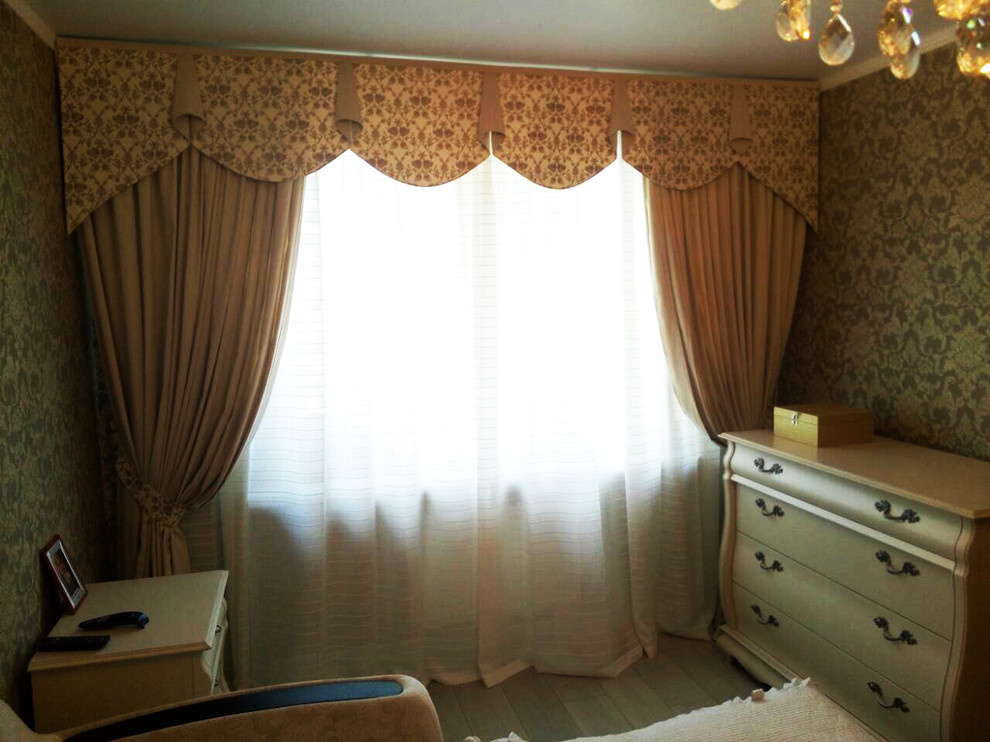 Обложка проекта: Шторы в спальню