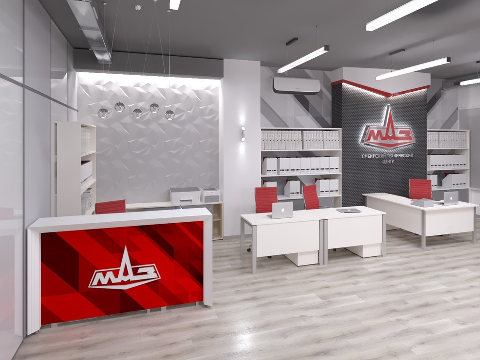 Обложка проекта: Офис "МАЗ" г. Новосибирск