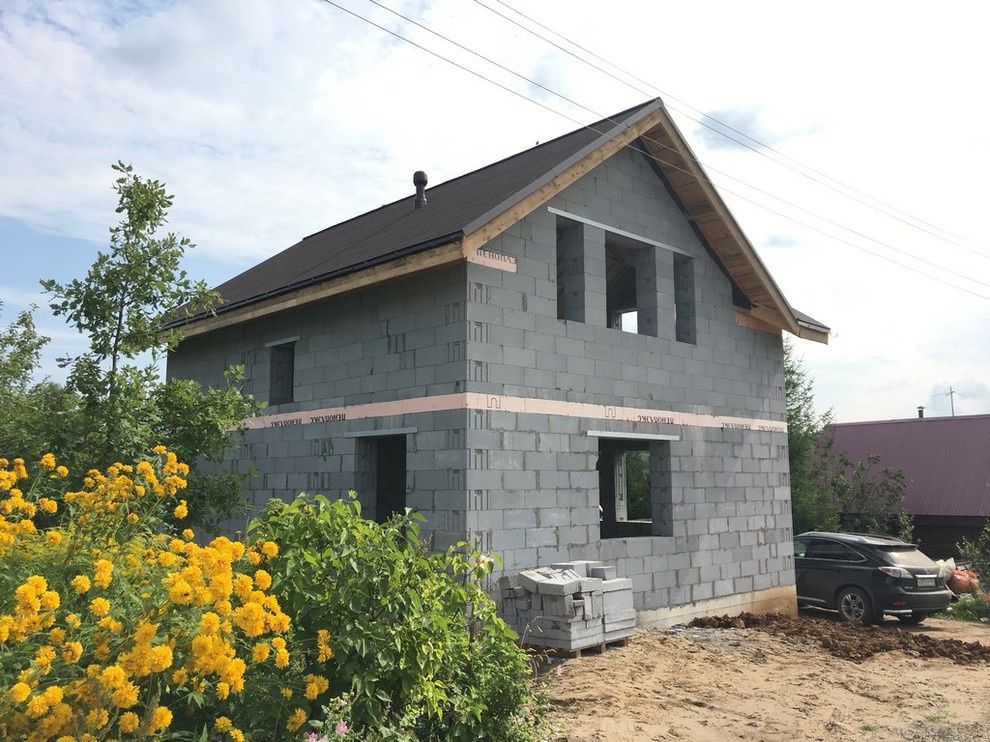 Обложка проекта: Дом из газобетона 115м2