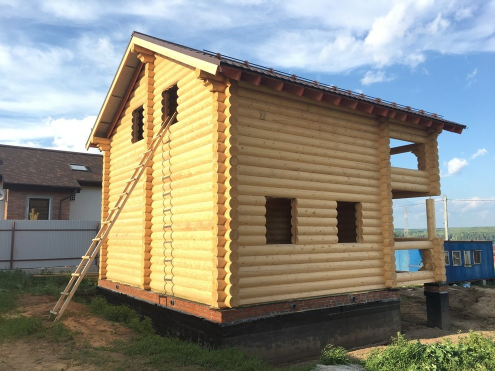 Дом из бревна 125м2