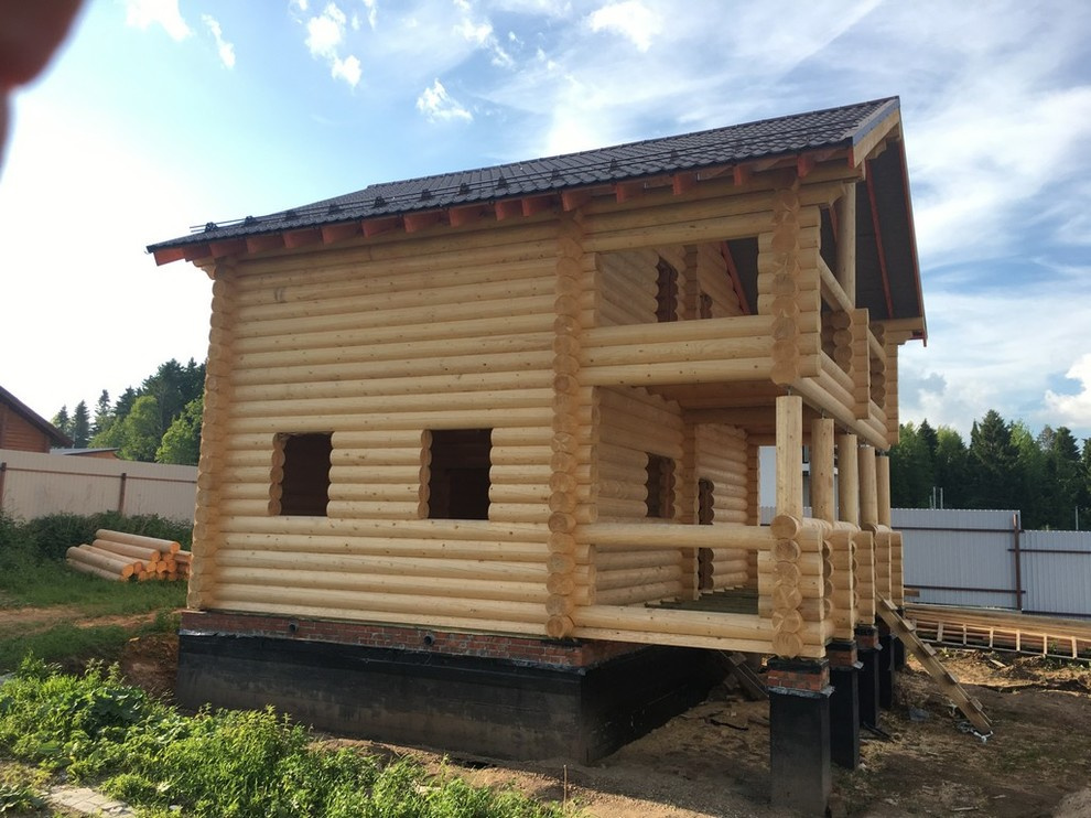 Обложка проекта: Дом из бревна 125м2