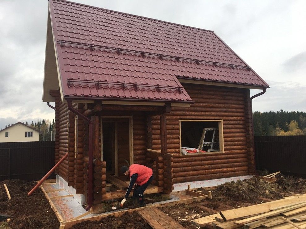 Отделка бани