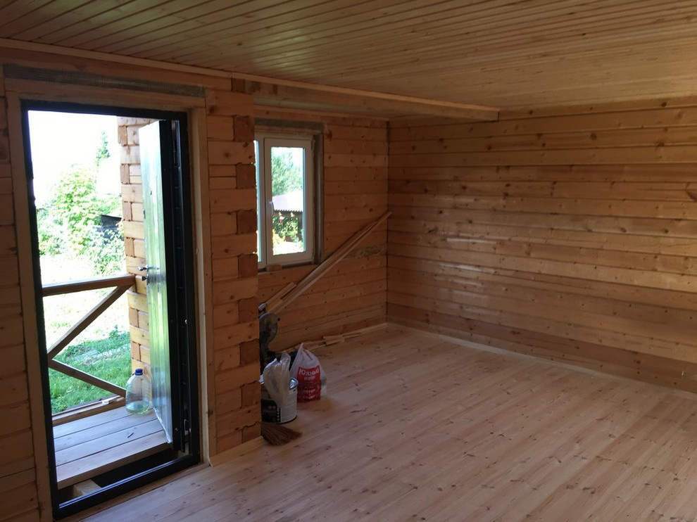 Отделка домика