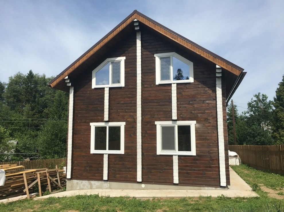 Отделка деревянного дома