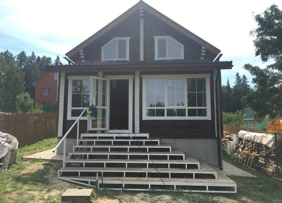 Отделка деревянного дома