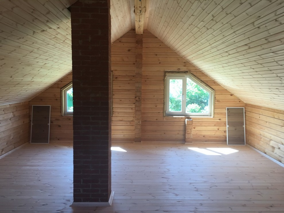 Отделка деревянного дома