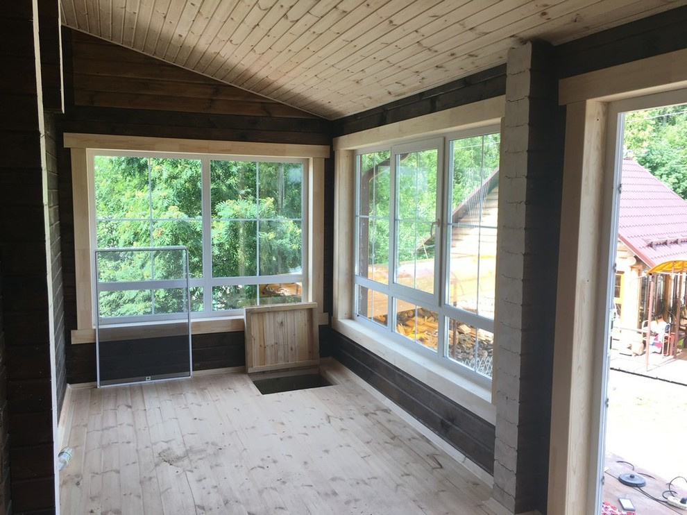 Отделка деревянного дома