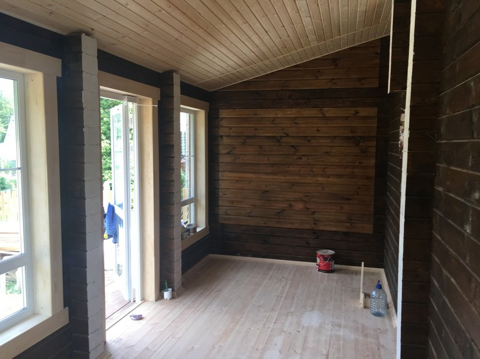 Отделка деревянного дома