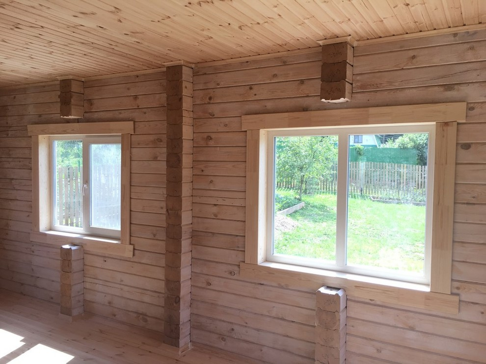 Отделка деревянного дома