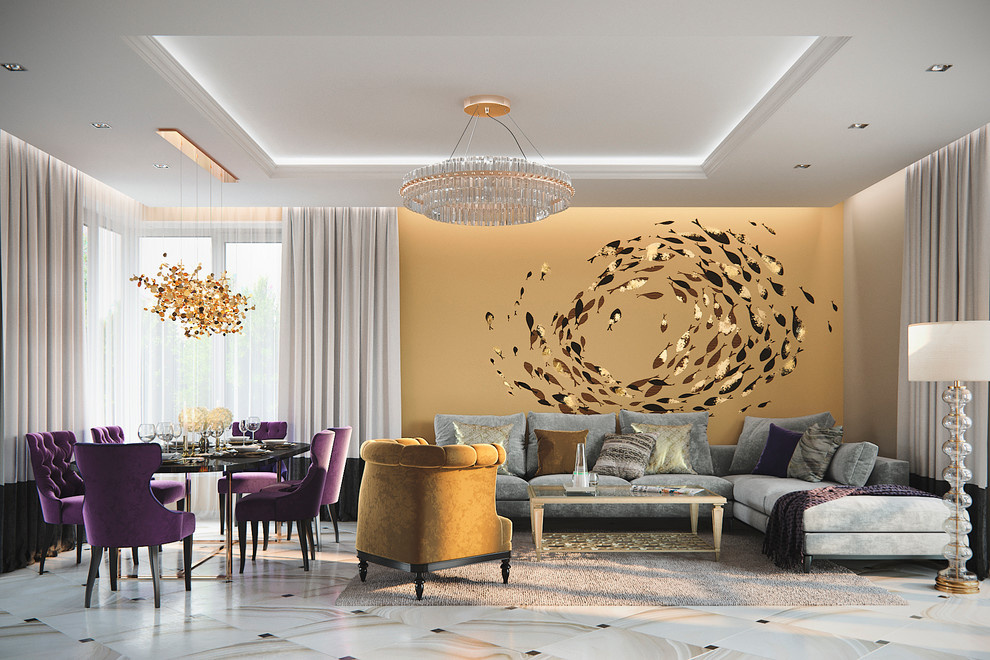 Гостиная-столовая