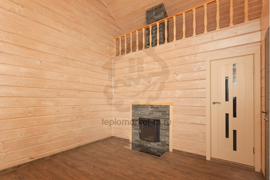 Обложка проекта: Внутренняя отделка бани д. Угрюмово