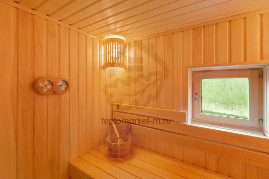 Внутренняя отделка сауны ДНП Зеленая горка