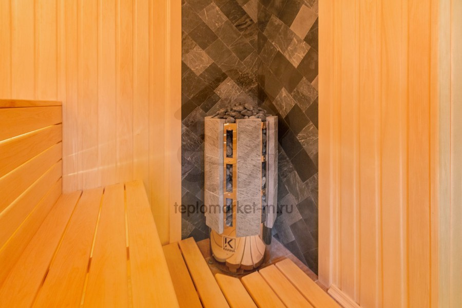 Внутренняя отделка сауны ДНП Зеленая горка