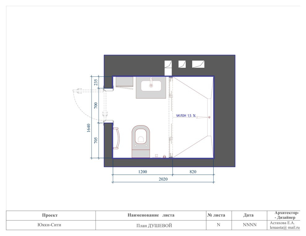 Брутальная душевая.