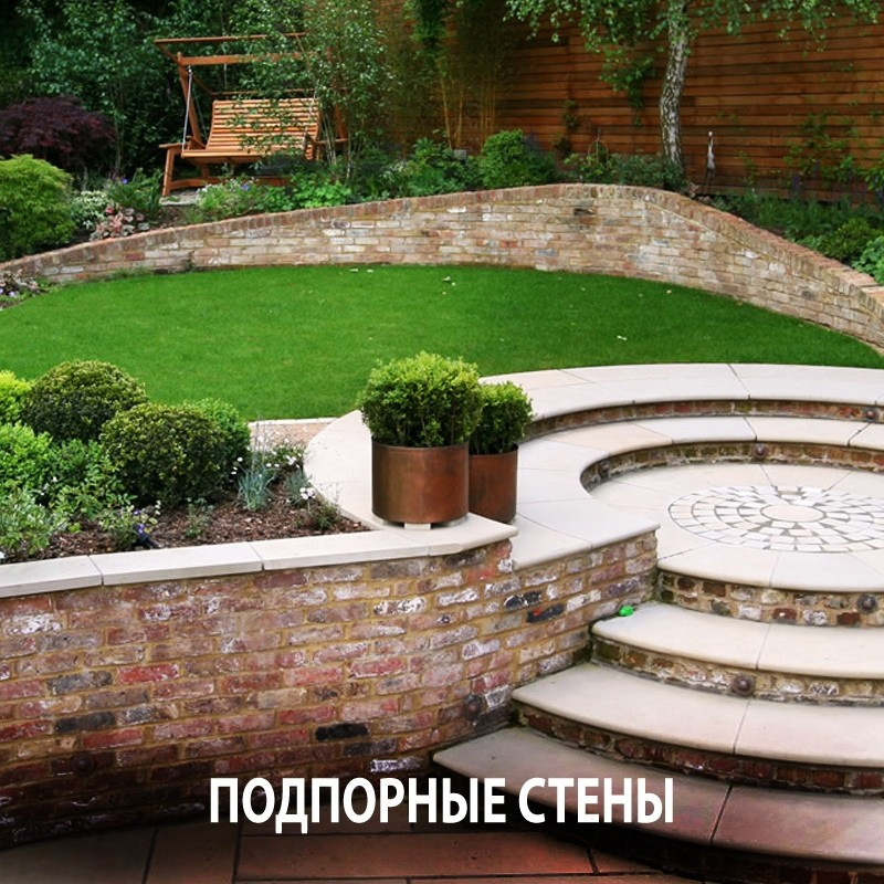 Обложка проекта: Подпорные стены