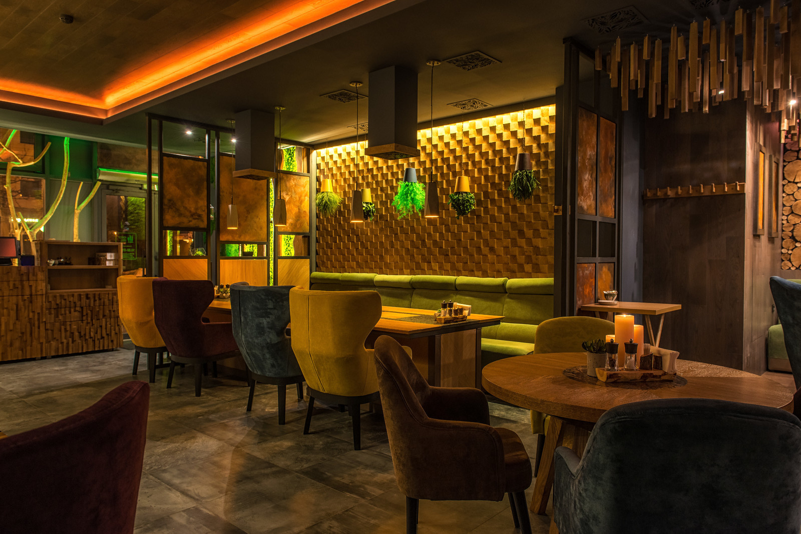 Дизайн ресторана Forest Grill Белгород