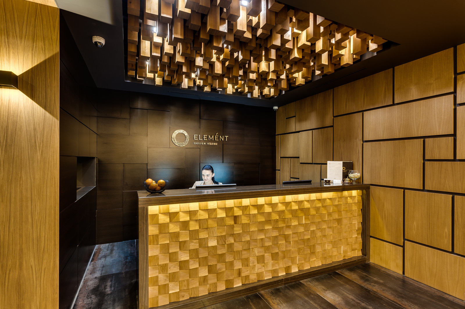 Дизайн ресторана Seasons в отеле Element