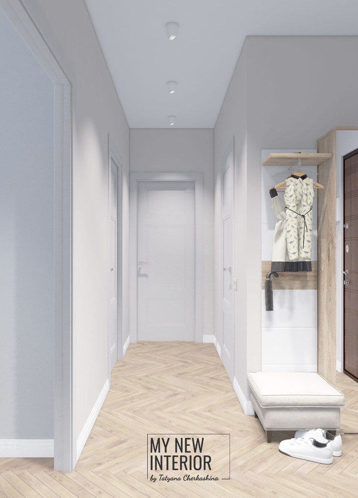 Дизайн спальни двухкомнатной квартиры 60,3 кв.м.