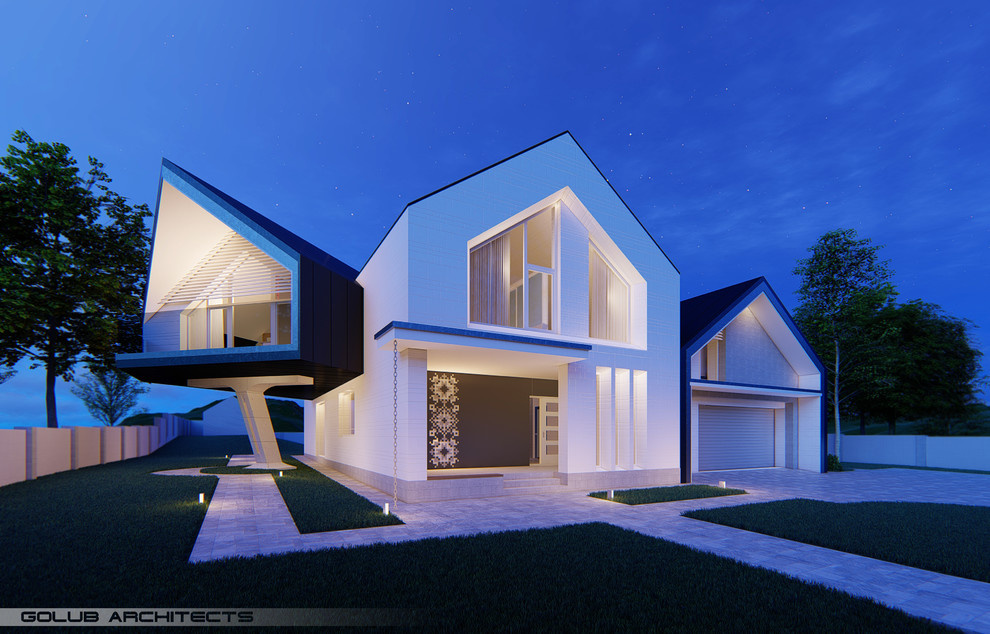 Strut house