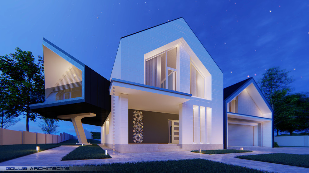 Strut house