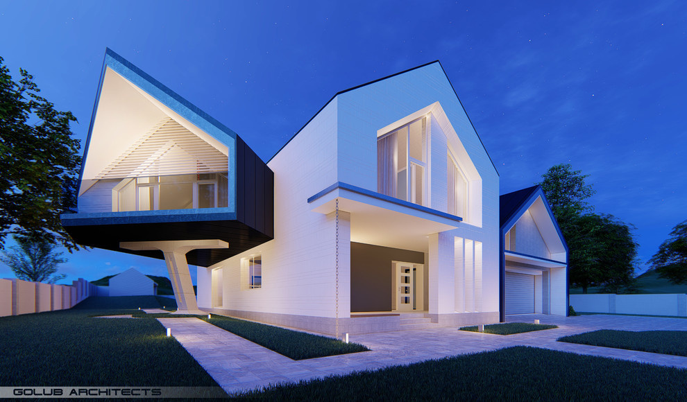 Strut house